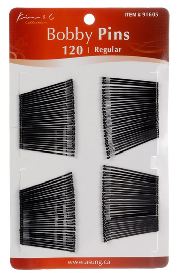 KIM & C 120pcs Bobby Pins